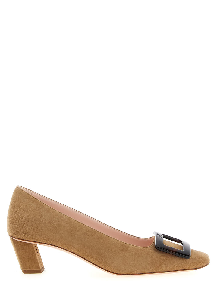 Roger Vivier Belle Viver Decollete - Beige | b62a0af82cd9fd247a0ad318c194482a2ebf2d4c