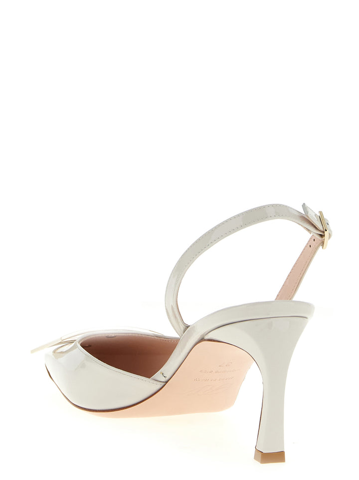 Roger Vivier Trompette Decollete - Bianco | 19f6d493670e39f70eed5c61a84bfb3b042f27ac