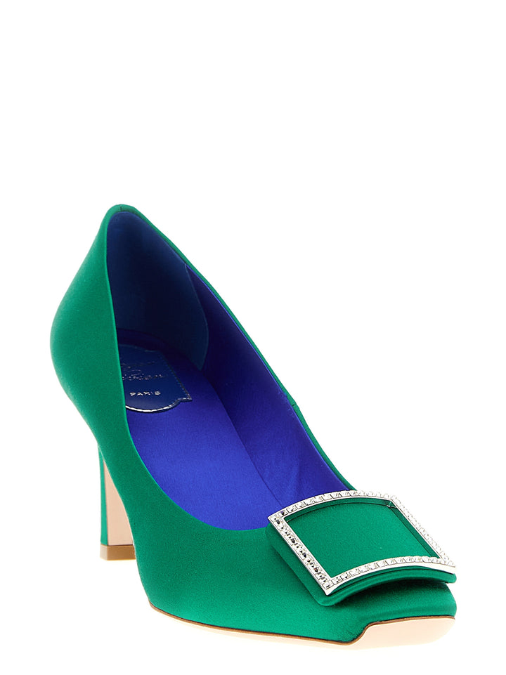 Roger Vivier Trompette Decollete - Verde | fa4bd641072fa49188dc3616613a790cc0e39334