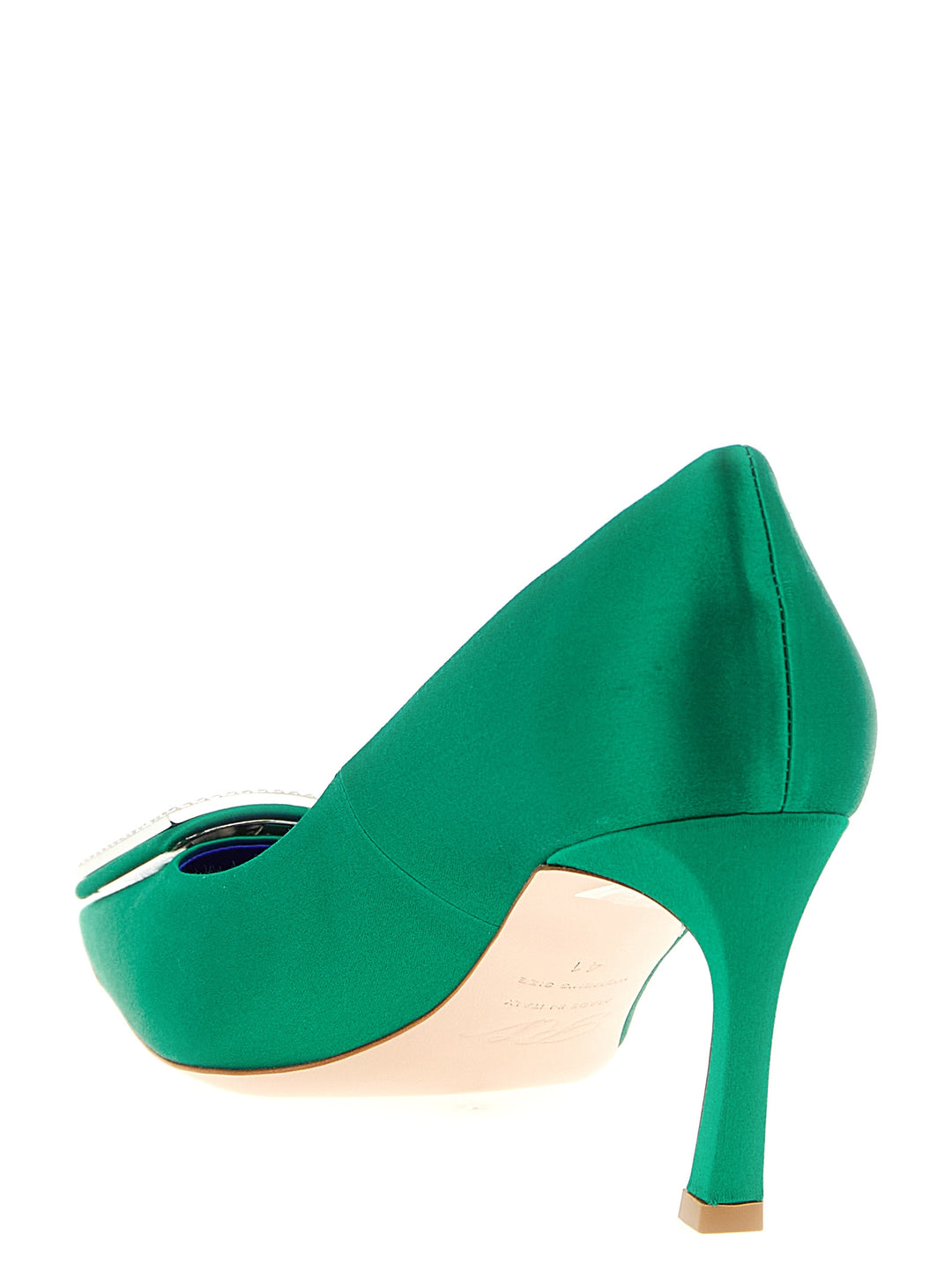 Roger Vivier Trompette Decollete - Verde | 5da6a96e1e0b7598a488d52cb856a1db9107a523