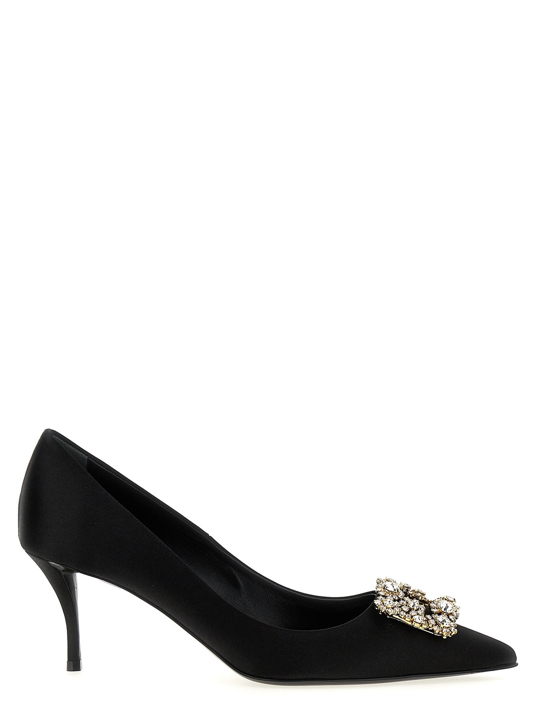 Roger Vivier Efflorescence Decollete - Nero | bac21d925d0c07ff1156d0bd8480742d1bf77772