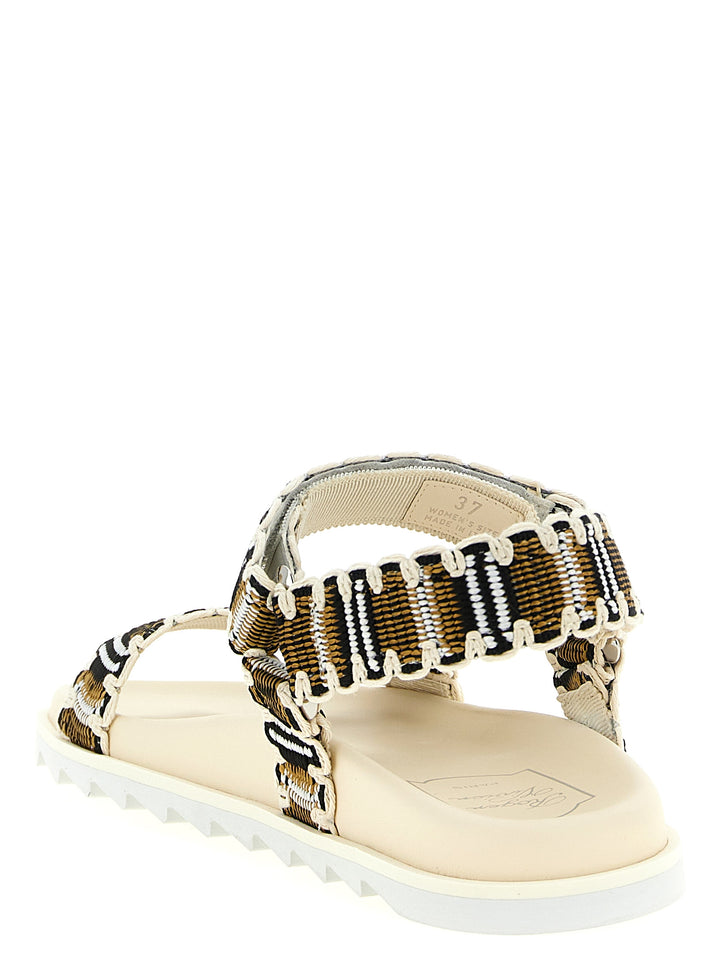 Roger Vivier Slidy Viv Sandali - Multicolor | 4e05fc84efc0b824badc6973d6b956d9bc48849e