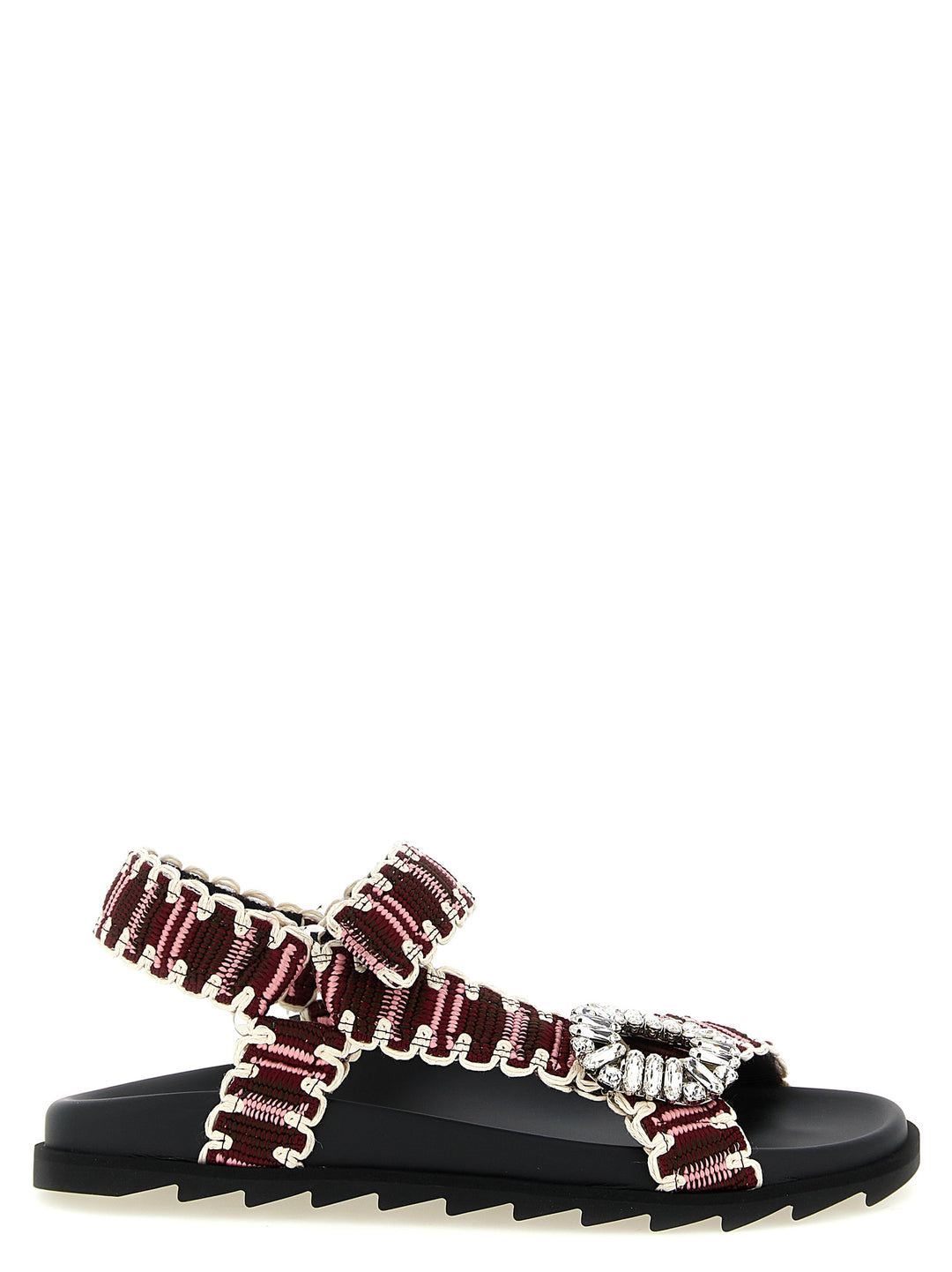 Roger Vivier Slidy Viv Sandali - Rosa | 9efbe93e4b9007713389532eff9078205d5d48d7