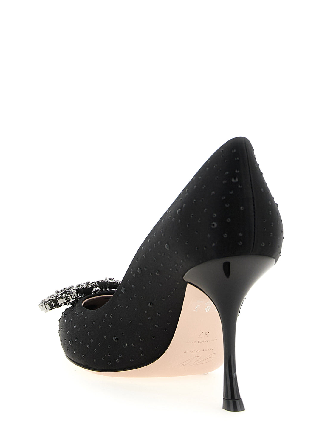 Roger Vivier Efflorescence Decollete - Nero | d3732ea50606e55840554b01e70ba373708487b3