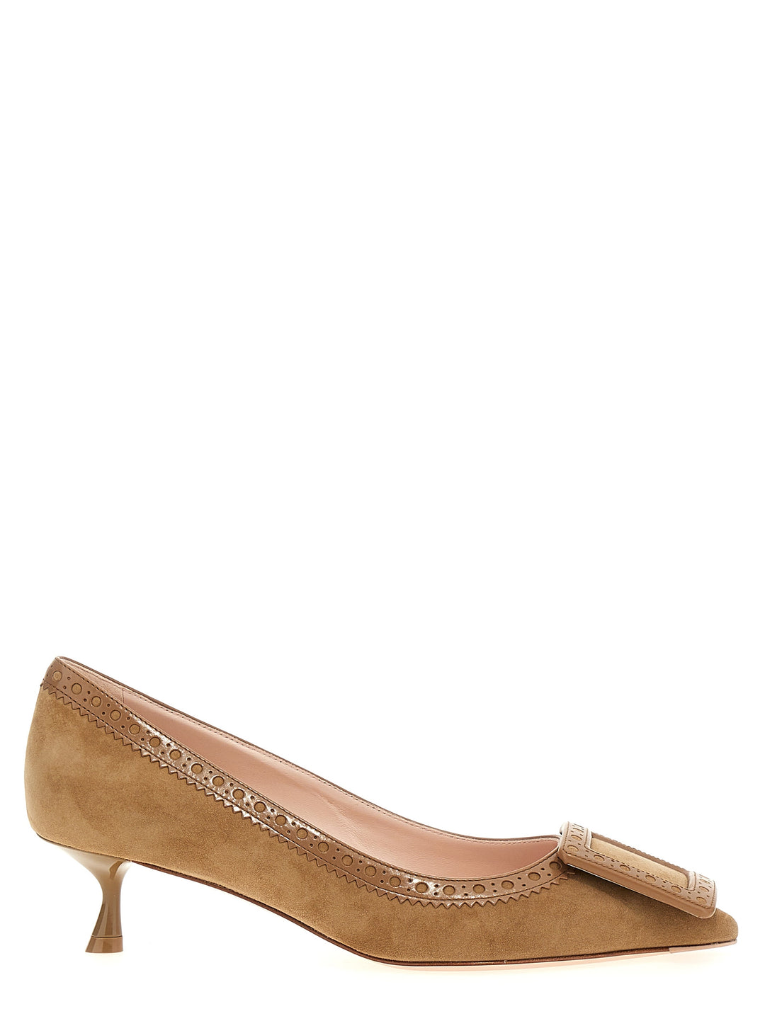 Roger Vivier Viv Decollete - Beige | a97135e2a95be47feb1ede1e2cbdb8b426605ff0