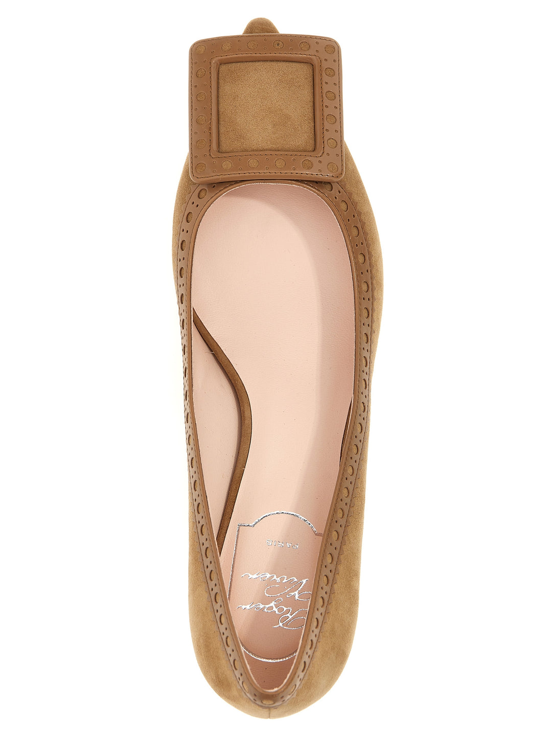 Roger Vivier Viv Decollete - Beige | d97870d06affce3c3254745e00081411e3300959
