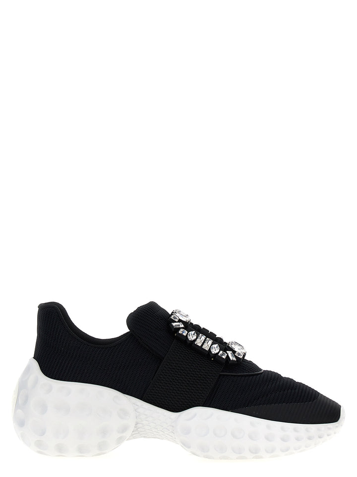 Roger Vivier Viv Sneakers - Bianco/Nero | 42a39b641244b61ab8c29bf228355480d213ea17