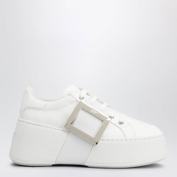 Viv' Skate Sneakers In White Leather