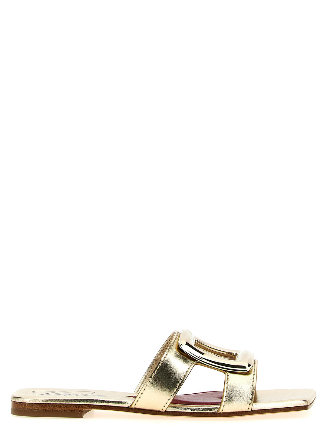 Roger Vivier New Metal Buckle Sandali - Oro | cf1300ca23fb25b1dc8a308709f4b090a0df7b9b