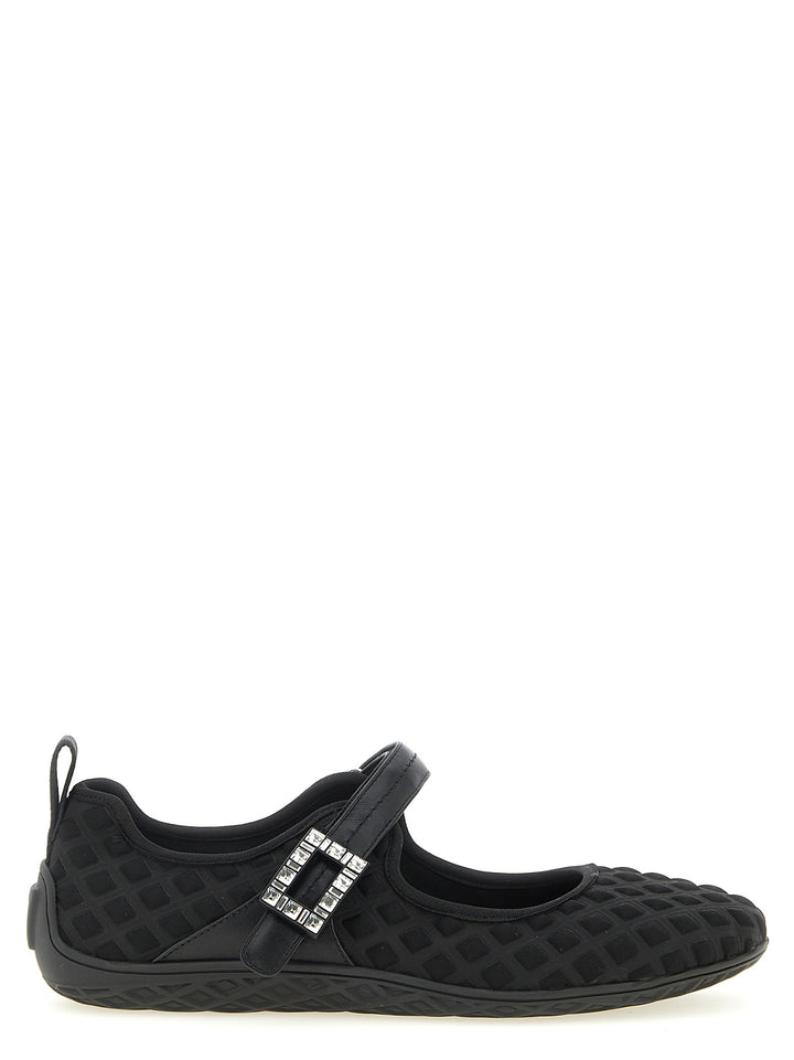 Roger Vivier Viv Low Flat shoes - Nero | 77ab099957f4af3fab0817e90d73ee55240881bd