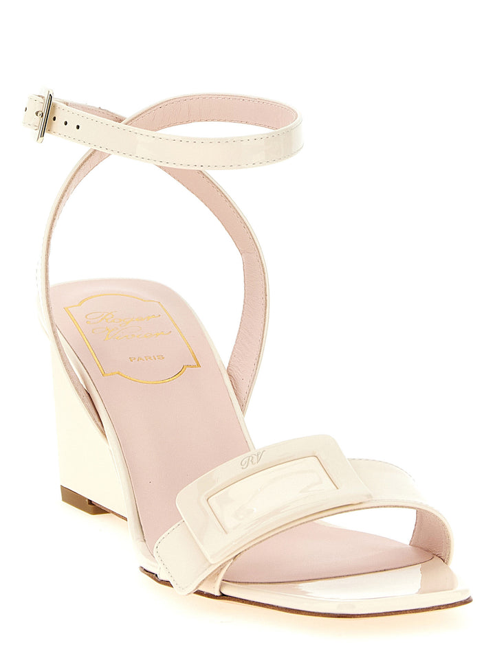Roger Vivier Belle Vivier Zeppe - Bianco | e22ce40ff3e2013c2181f59418919cfc0e5af1ed