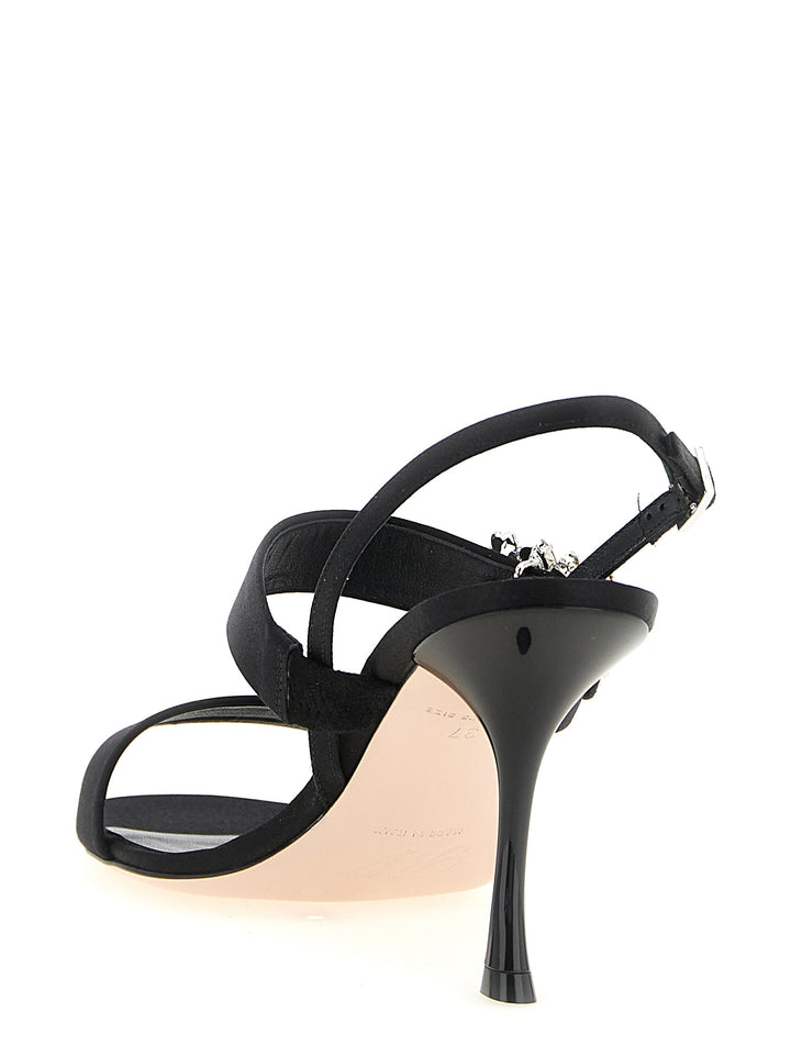 Roger Vivier Mini Bouquet Sandali - Nero | bae3823265bad472d967658e840e52e4921c8286