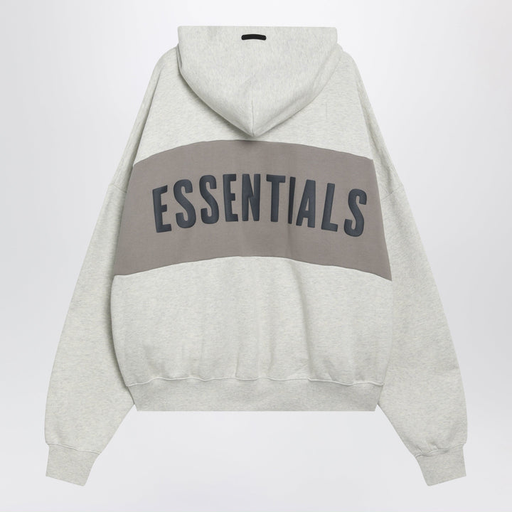 Fear Of God Essentials Vanille Baumwollfleece-Sweatshirt