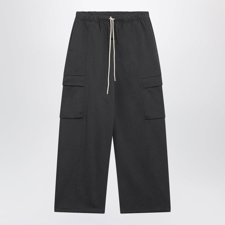 Fear Of God Essentials Pantalones de Jogging Cargo Gris Hierro en Felpa de Algodón