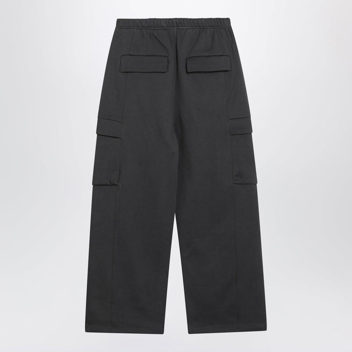 Fear Of God Essentials Pantalones de Jogging Cargo Gris Hierro en Felpa de Algodón