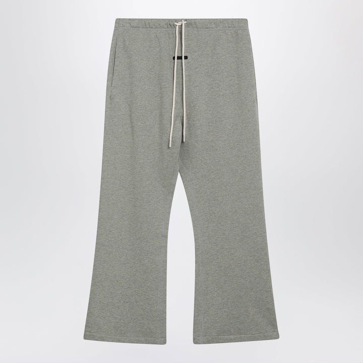 Fear Of God Essentials Graue Flare-Jogginghose aus Baumwolle