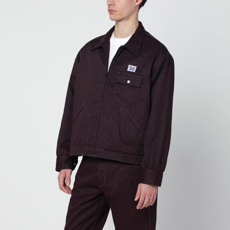Needles Coats & Jackets - Burgundy | e92164671383e1f4c42e6bff0064525d20940035