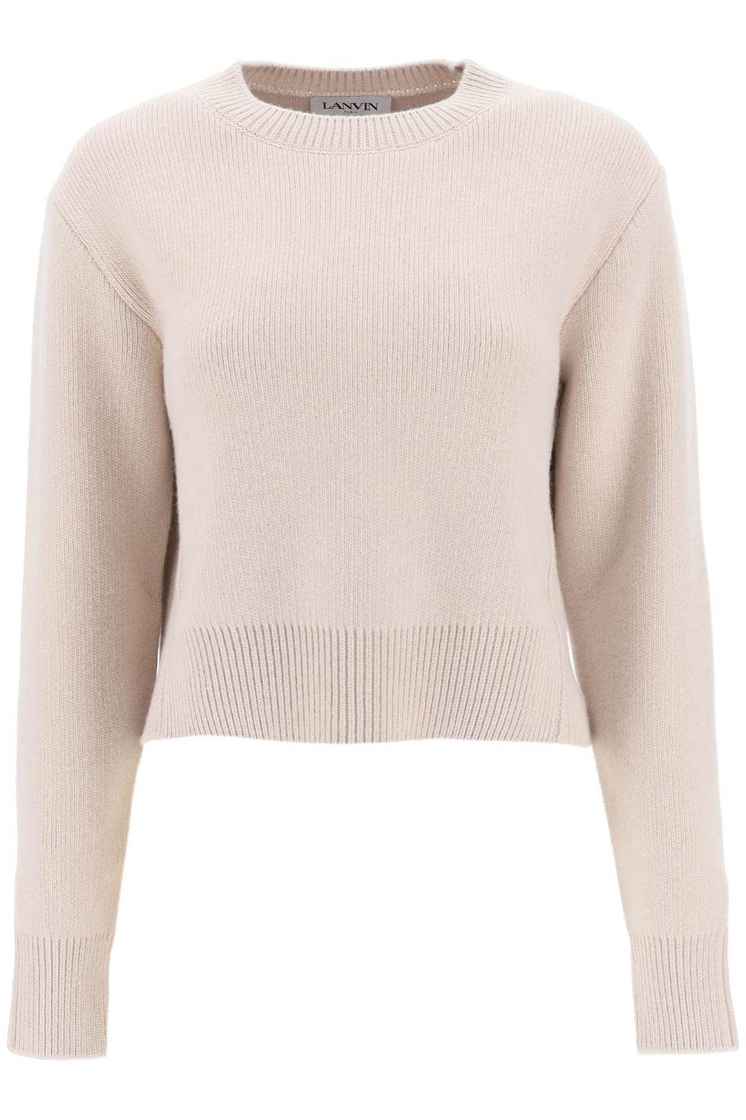 Pullover Cropped In Lana E Cashmere