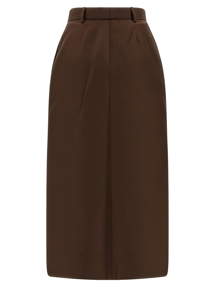 Brioni Violante Gonne - Marrone | dcd40d3e3fda2afde5e82b762b071fda2fcb558b