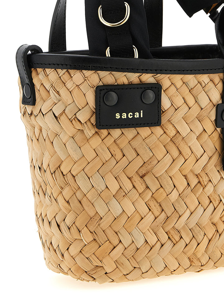 Sacai Hybrid March Borse a Mano - Beige | 1f28ce58561de9bfaf6ba57aeb074395df618c2f