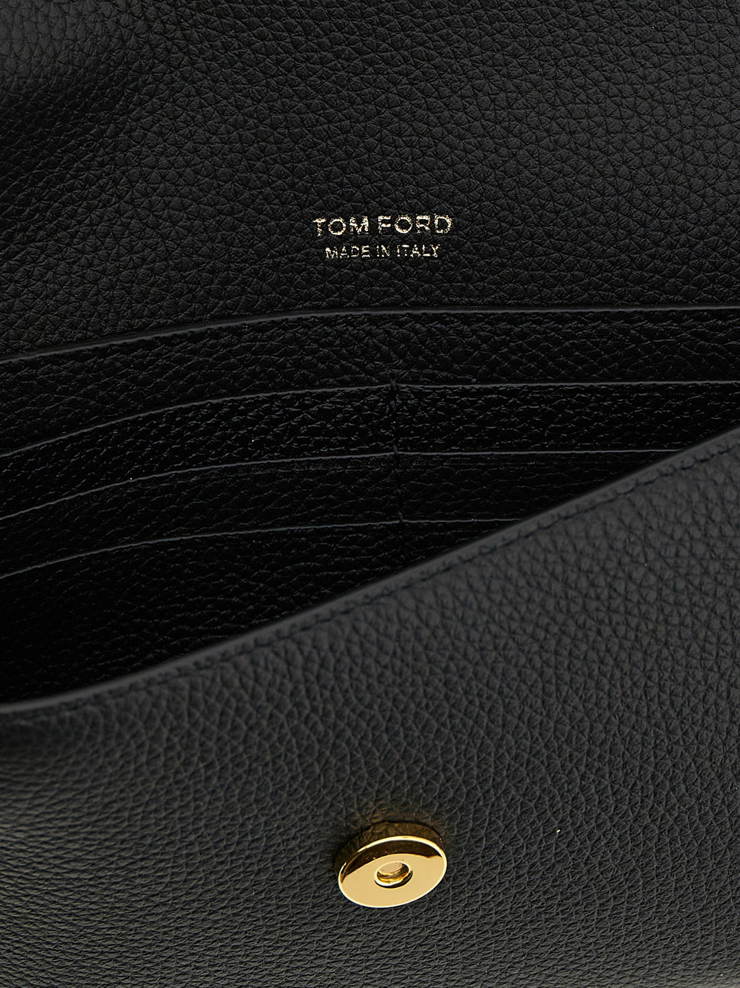 Tom Ford Hammered Clutch - Nero | 9b81dc8501ae391587a7ae1a1db65a94365a29f2