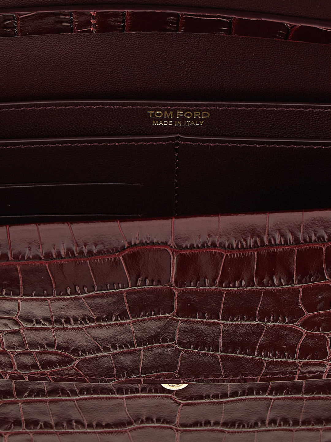 Tom Ford Aube Clutch - Bordeaux | e5bf173f364296f37ac2a3df9d4c5222621add77