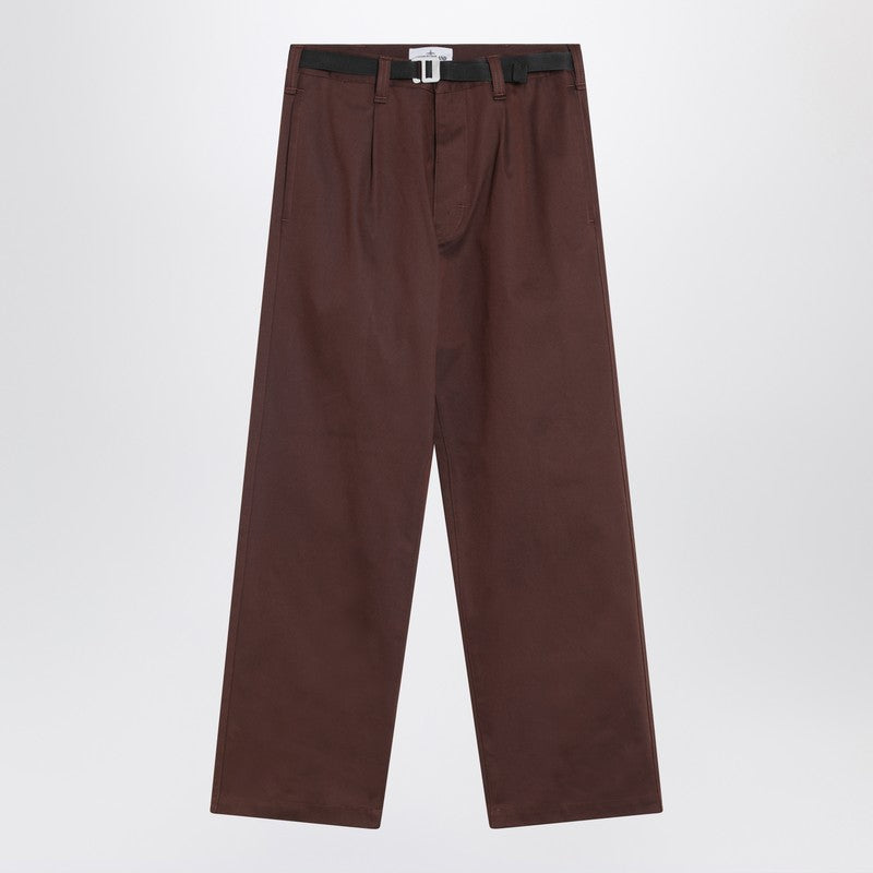 Stone Island Pantaloni - Marrone | 288959af8e2d67c93d0da99304c309151de7d1bf