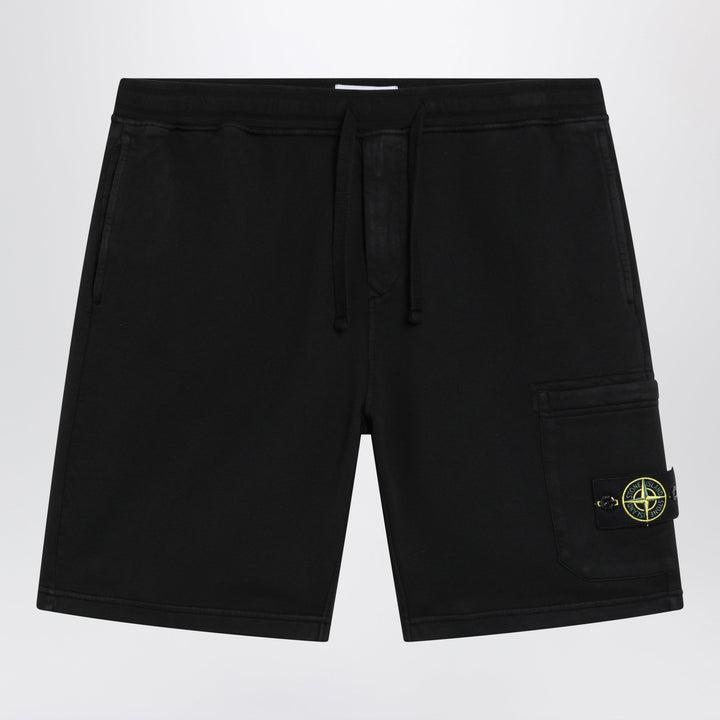 Stone Island Shorts - Nero | f891632441fd3be258e0683bcbfbc6b9682accd1