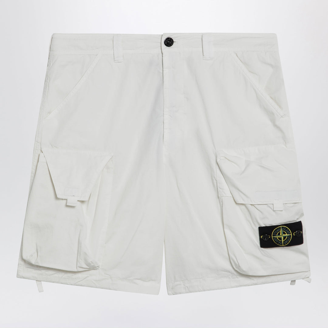 Stone Island Shorts - Bianco | bcc032dd230aee711f4d135c473e62802e6b1963