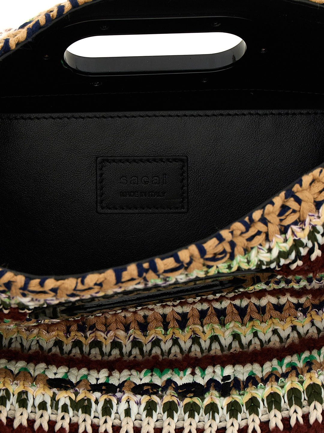 Sacai Small Fringe Shopping Bag Tote - Multicolor | 29e89a77e494d85c78cc216564c9b34f7c215c43