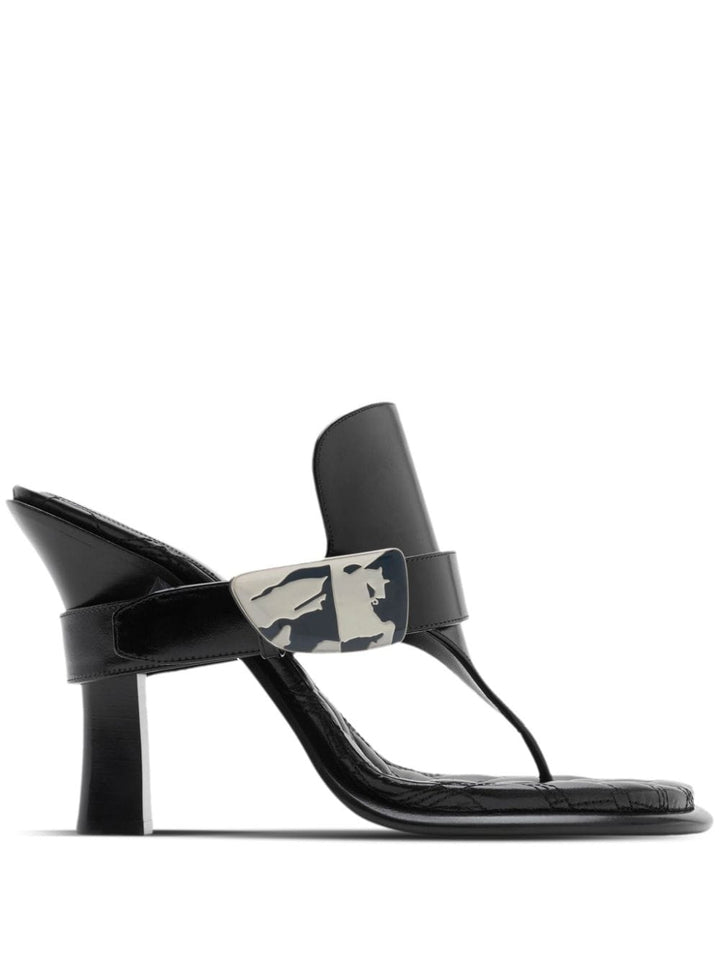 Burberry Bay Sandali - Nero | 962a0db1f8b1dbc88679f47f1e5487a9b6fe9bb9