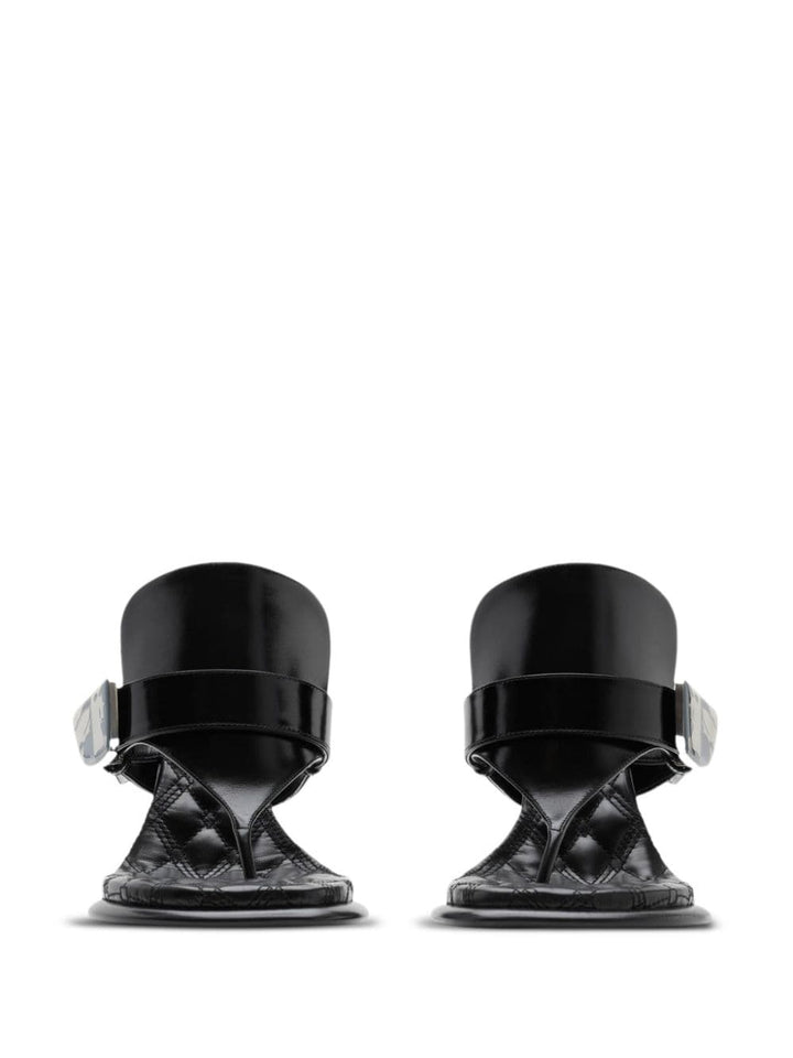 Burberry Bay Sandali - Nero | 9fb19b0b74ef8fb86ed35d4c1097ec6f74cb2311