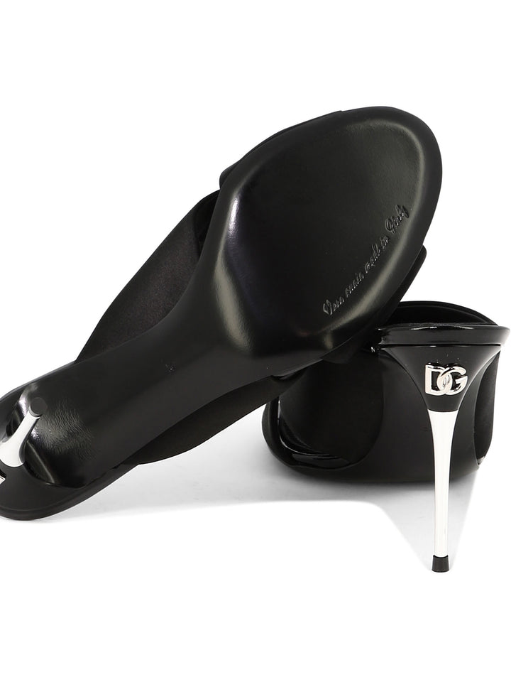 Dolce & Gabbana Keira Sandali - Nero | a4ca8512a7485c6c87c572abb80f8580495045af