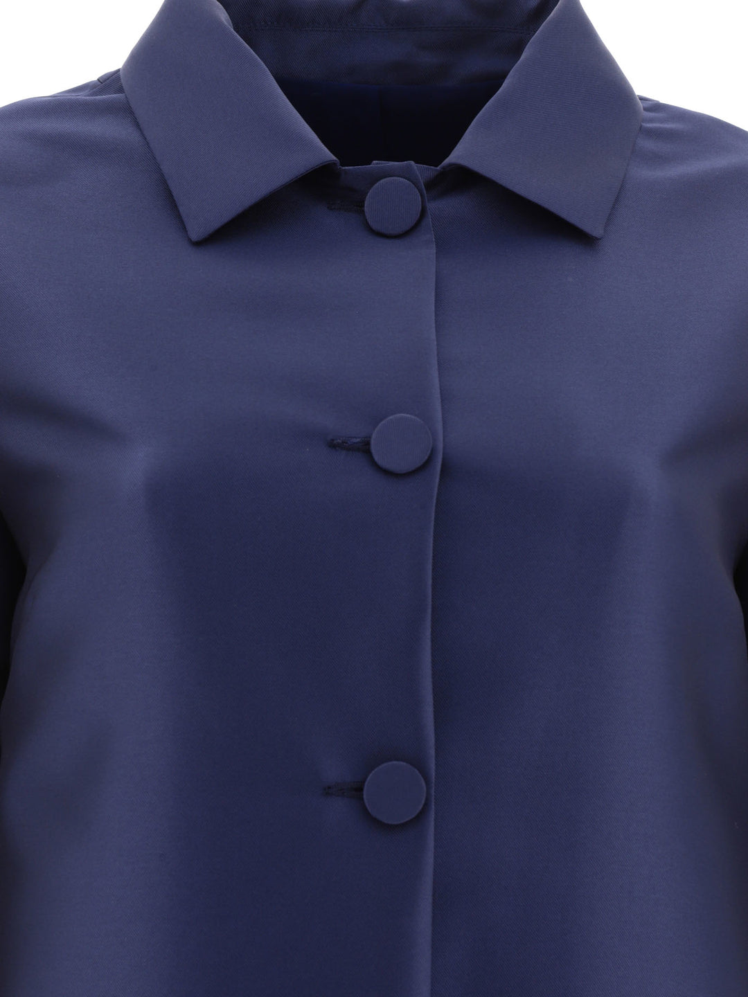 F.It Lighweight Single-Breasted Coat Jackets and Coats - Blu | 81e07dcefd4ddcd409fc87b3aed206f23d1ad5cd