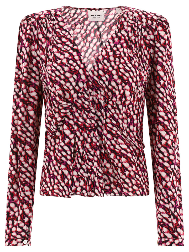 Marant ÉToile Eddy Shirts - Fucsia | 3e18071505e7cf43d6a151cb8a119ad30a3e00d3