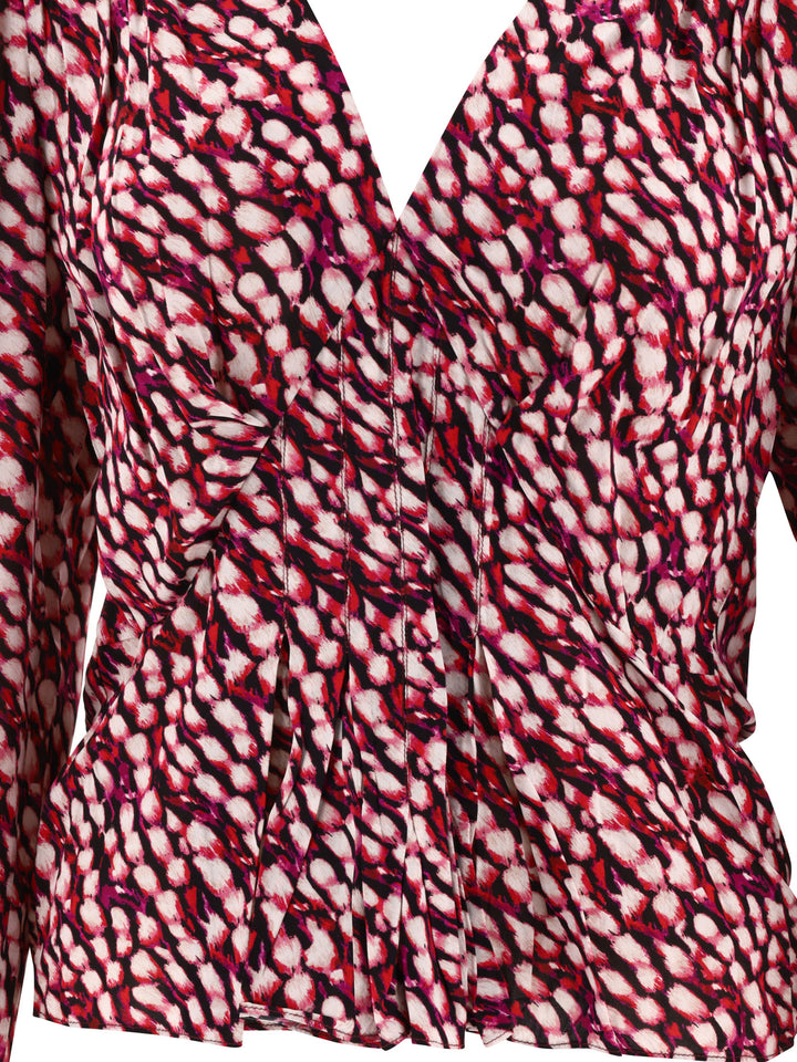 Marant ÉToile Eddy Shirts - Fucsia | 1b3828aa4113bbb3e45912229c1019f70a719413