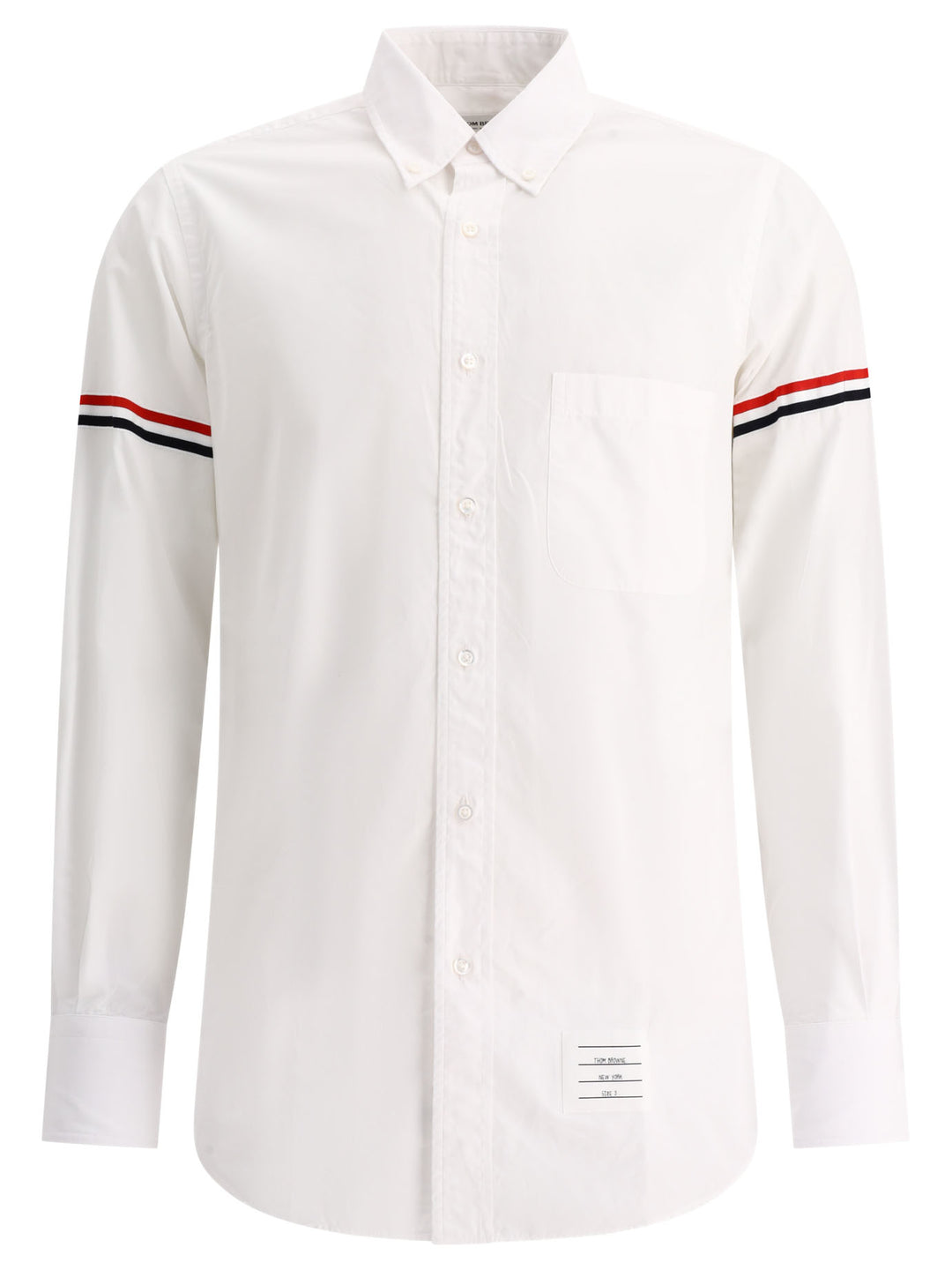 Thom Browne Rwb Shirts - Bianco | 053465fd3539bdbaa08d8c45a29633c927147097