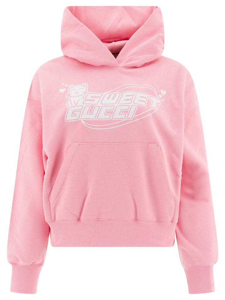 Gucci Sweet Gucci Sweatshirts - Rosa | 69cfc1662d47fd11ba5382ee0d359c92d3b7fc91