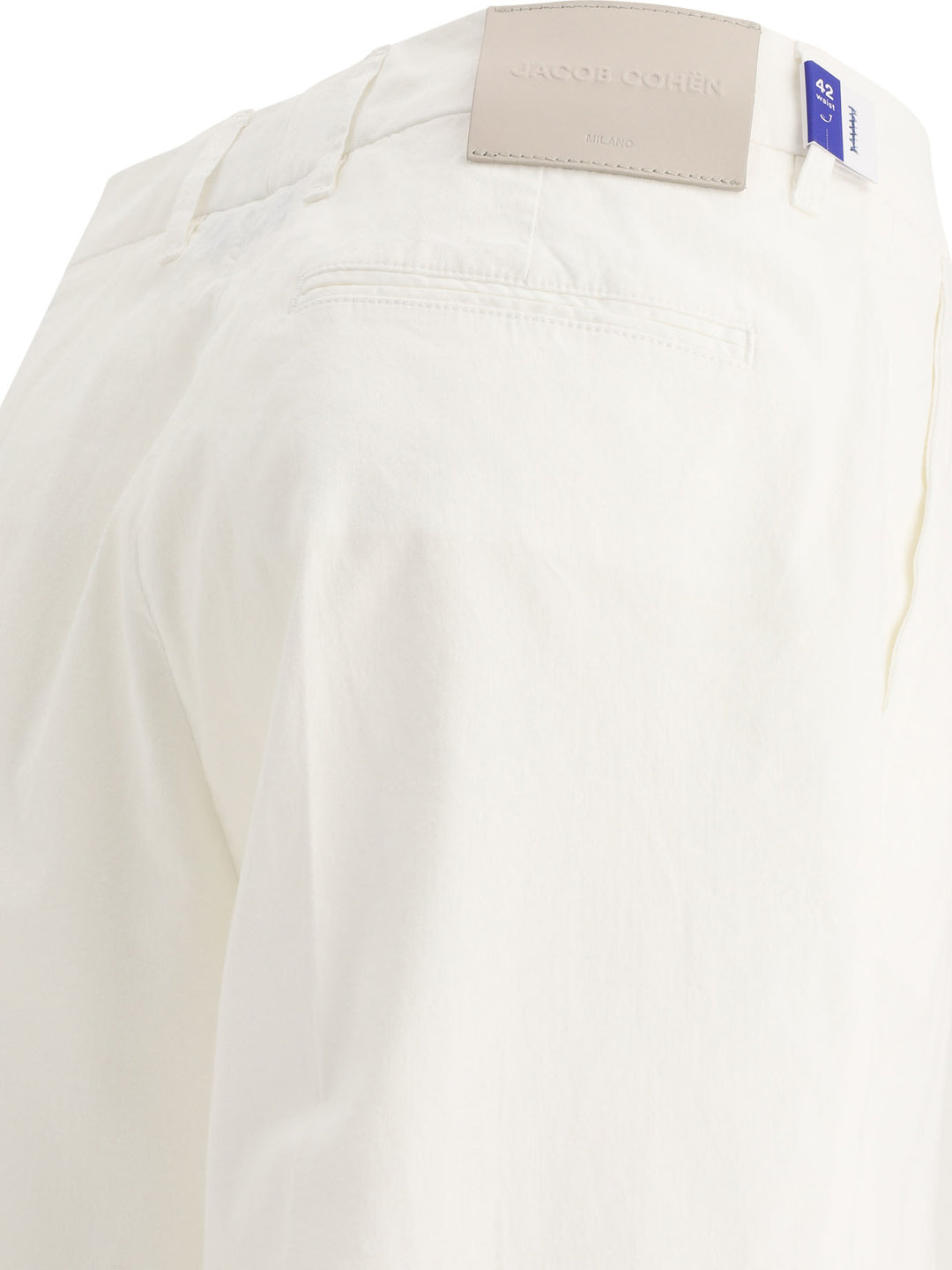 Jacob CohëN  Trousers - Bianco | c0aeefba3f802ad80a532b2db196c2a04f8f7bce