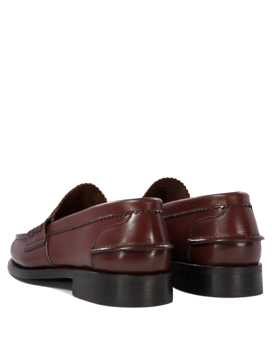 Saxone Of Scotland Arran Loafers & Slippers - Bordeaux | cef6f7b65d83282fc5f844573c2ddaaad704b338