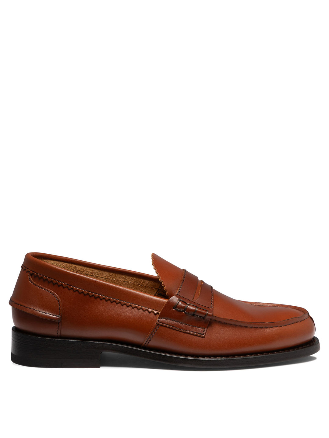 Saxone Of Scotland Arran Loafers & Slippers - Marrone | 6351337576924b3b678987447cf14303c0b63793
