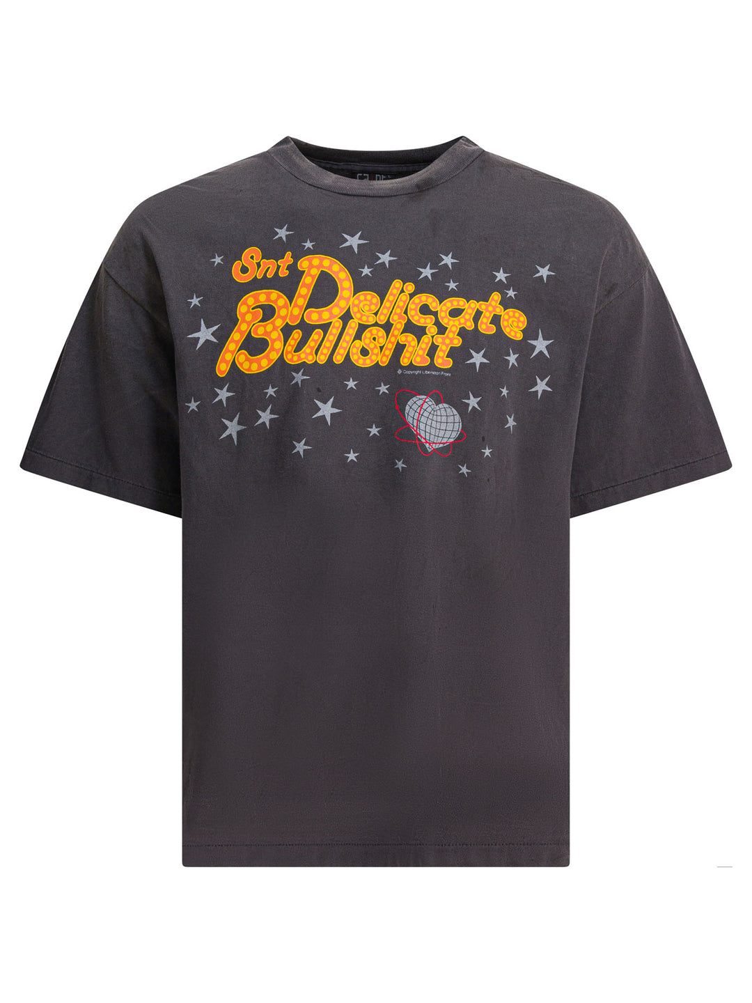 ©Saint M×××××× Short-Sleeved Cotton T-Shirt T-shirts - Nero | b3e9105559eb9d18f9b0a9d06f5d6a3a879befab