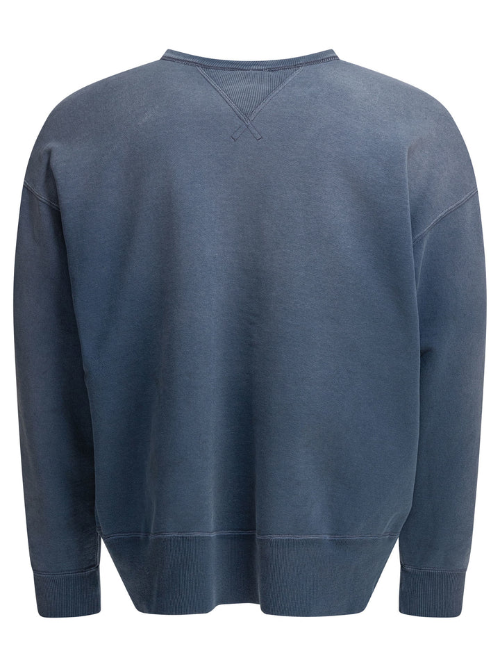 ©Saint M×××××× Cotton Crewneck Sweatshirt Sweatshirts - Blu | 171d1d25863bd9c81274179b0ce4f6fd0f4469a0