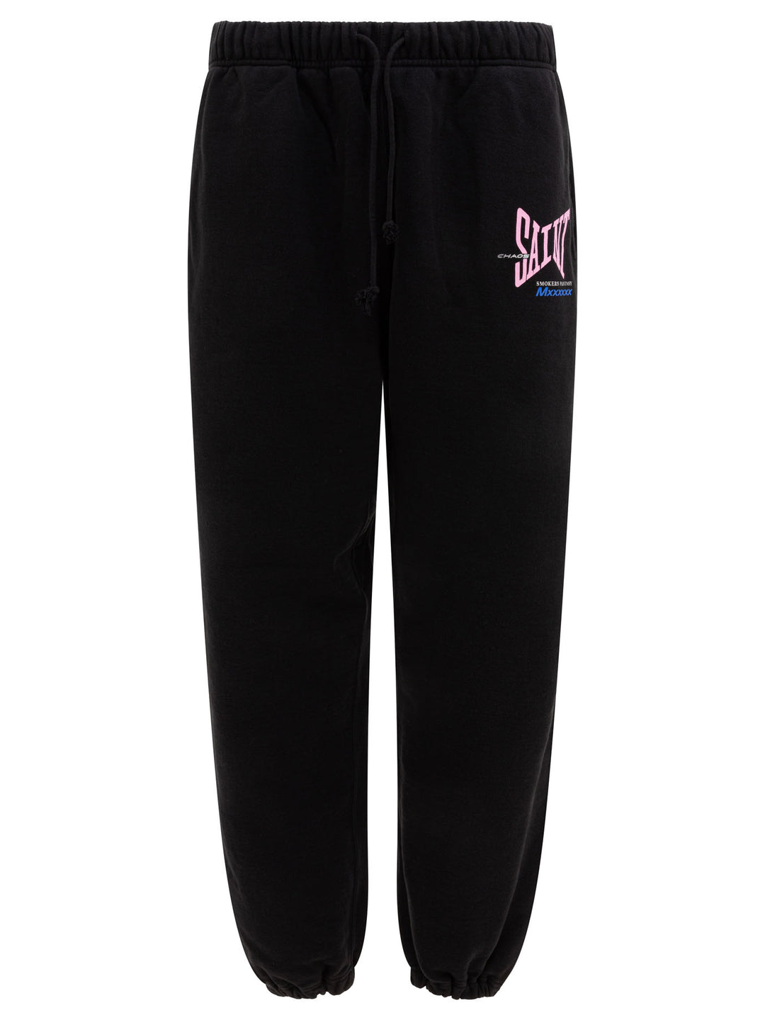 ©Saint M×××××× Sports Pants With Logo Trousers - Nero | aed22e33010fad3f4d839ef426322cec83a7f405
