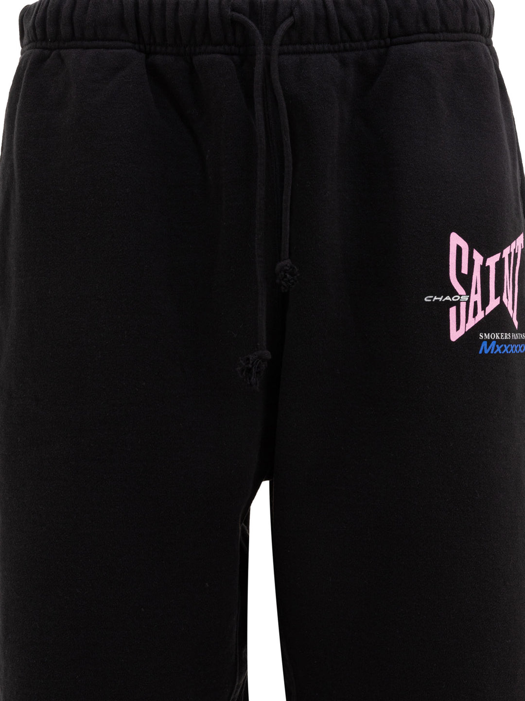 ©Saint M×××××× Sports Pants With Logo Trousers - Nero | be8a4a1e265eea291547f5a54a6ab3494dc39126