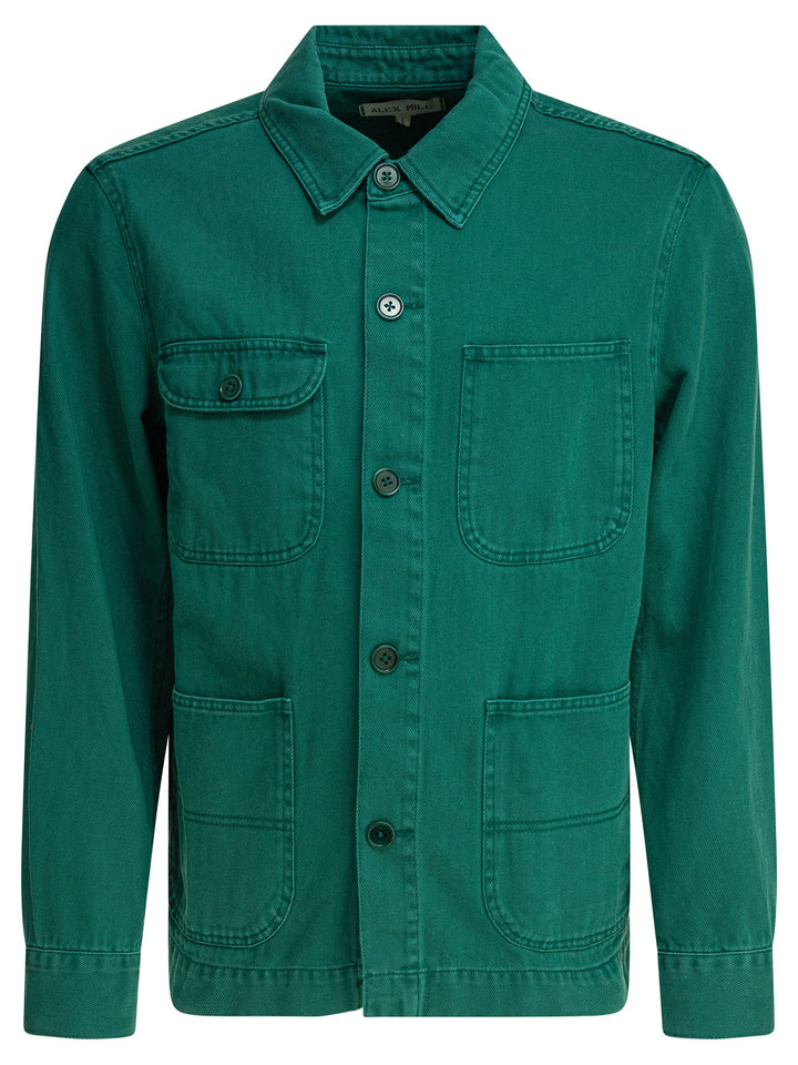 Alex Mill Work Overshirt Jacket Jackets and Coats - Verde | 08bd2aa95aa5713af02e1b1cd1a463ad0446d9d5