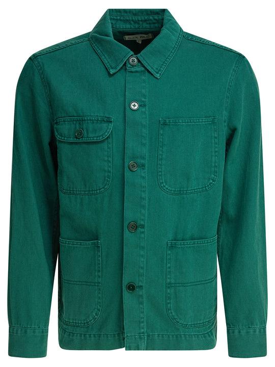 Work Overshirt Jacket Jackets And Coats Verde