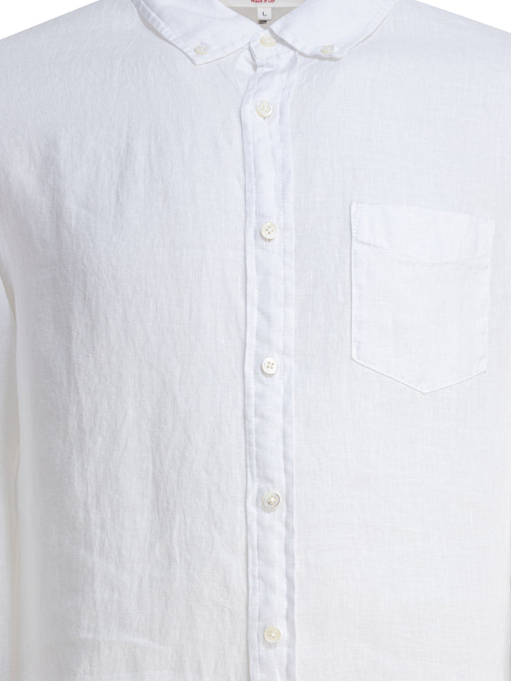 Alex Mill Mill Shirts - Bianco | 934f8a14e30337a498dd45d975e32b0f419bef2a