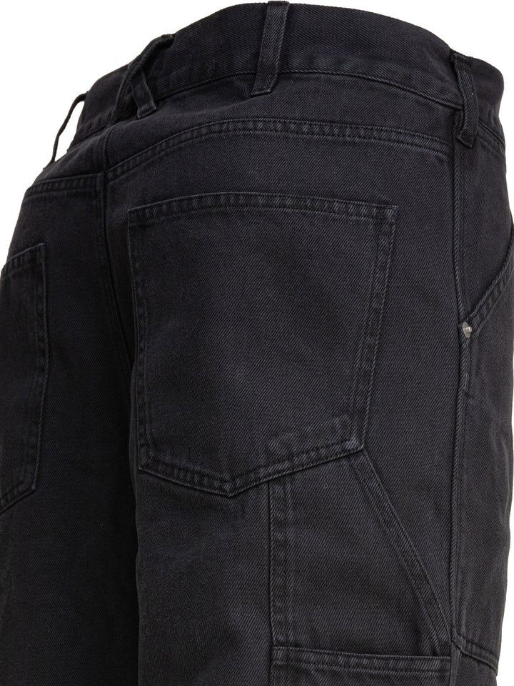Alex Mill Painter Denim Trousers - Nero | 7f470c47f2024cb5f579078668480b9d26bb42ee