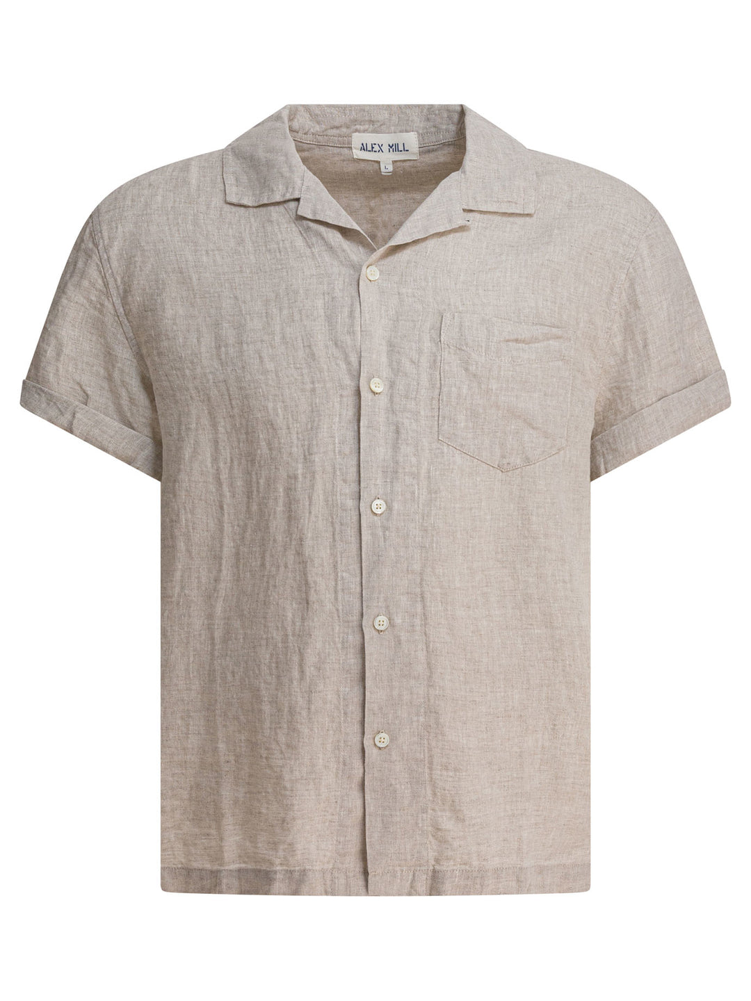 Alex Mill Camp Shirts - Beige | c0ffbbecb4bad171ffeb2a73a198283b1dc3a187